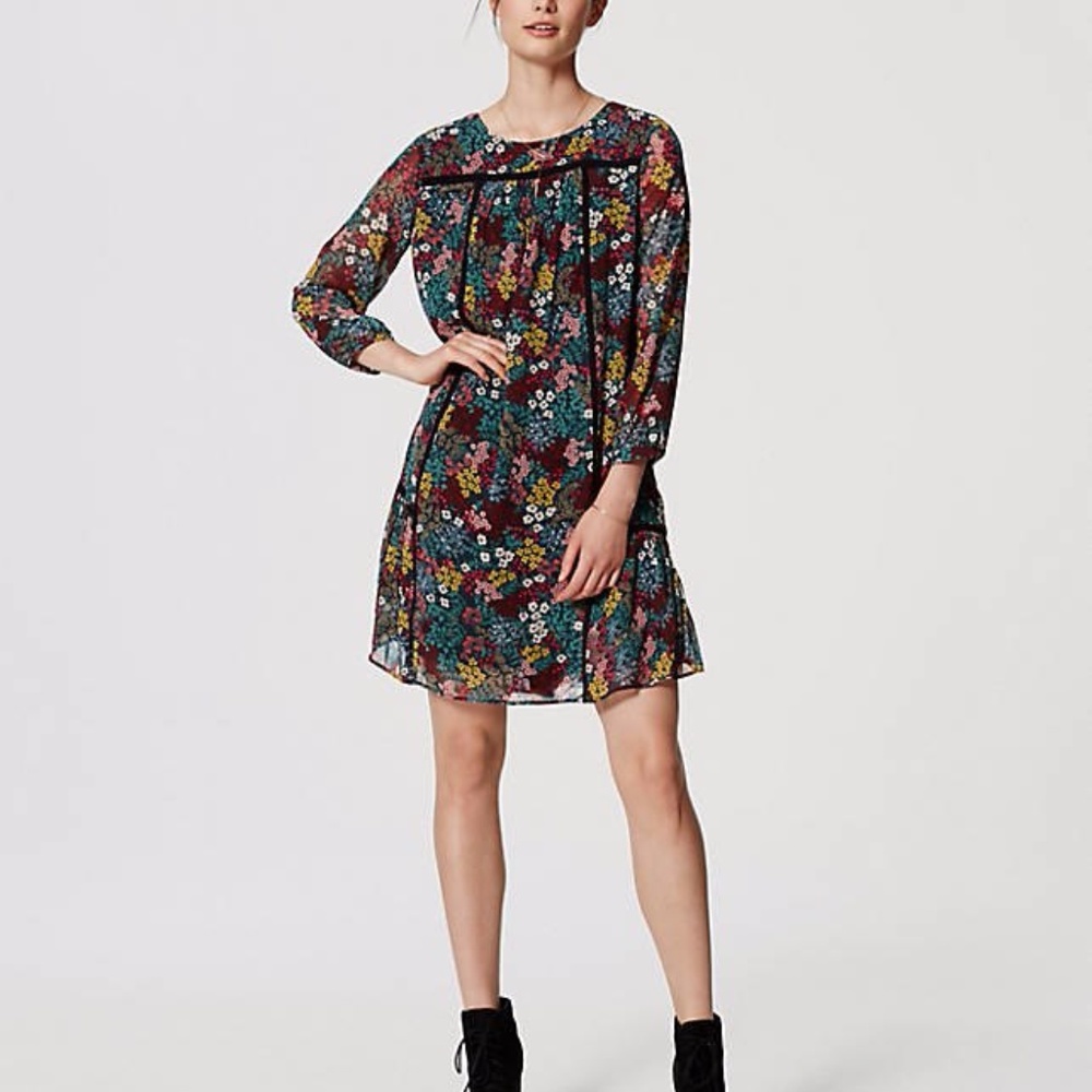 LOFT long sleeve dress